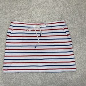 Vineyard Vines Cotton Striped Skirt